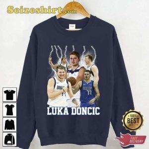 Vintage 90s Luka Doncic Dallas Basketball Tee Shirt