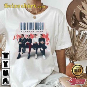 Vintage 90s Rap World Tour Big Time Rush Forever Tour Shirt