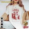 Vintage ABBA The Tour 1979 Unisex T-Shirt For Fans