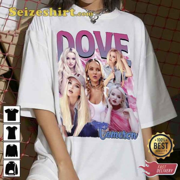 Vintage American Actress Dove Cameron Shirt