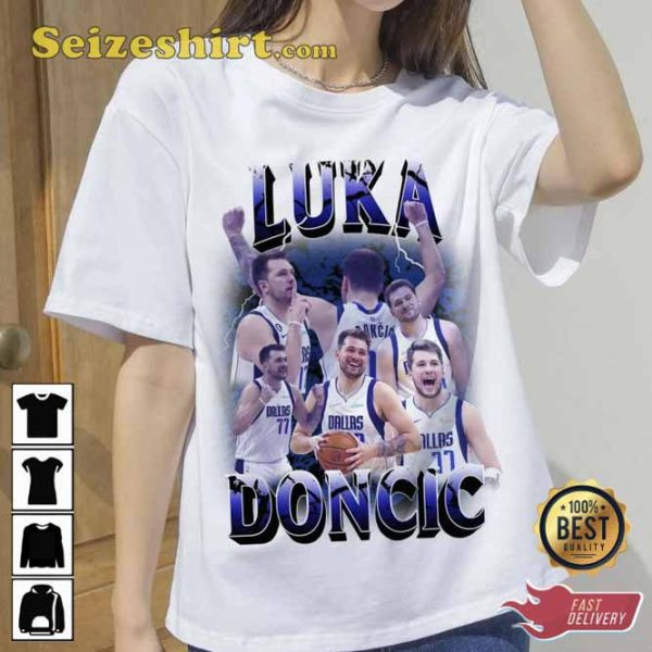Vintage Basketball Luka Doncic T-Shirt