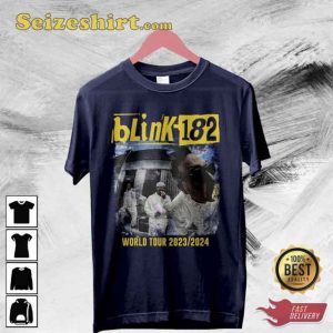 Vintage Blink 2023-2024 World Tour T-Shirt
