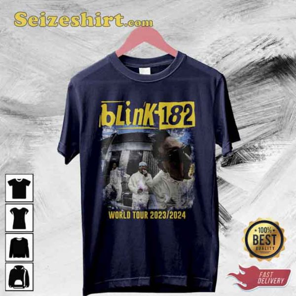 Vintage Blink 2023-2024 World Tour T-Shirt