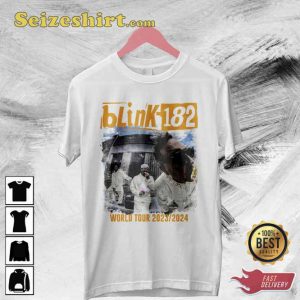 Vintage Blink 2023-2024 World Tour T-Shirt