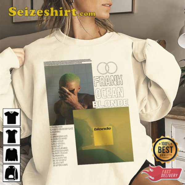 Vintage Bootleg Inspired Frank Ocean Blonde Shirt Album List