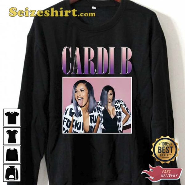Vintage Cardi B Trending Music Unisex Sweatshirt