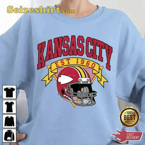 EST 1959 Kansas City Super Bowl Football Sweatshirt