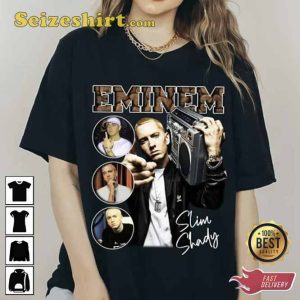 Vintage Eminem Rapp Inspired Trending Tee Shirt