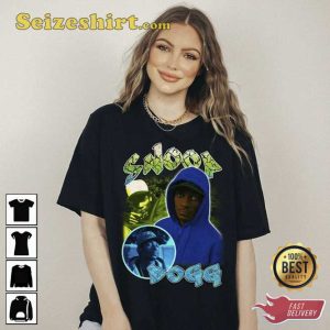 Vintage Inspired Snoop Dogg Graphic Rap T-Shirt