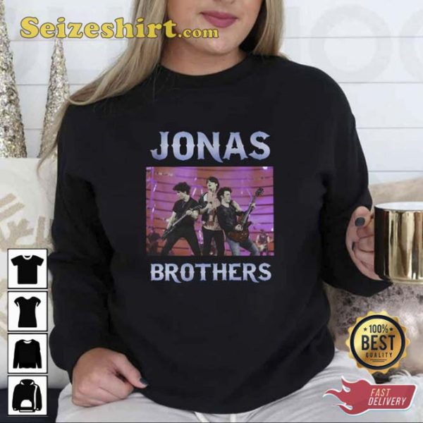 Vintage Jonas Brothers Concert Kevin, Joe, Nick Jonas T-Shirt