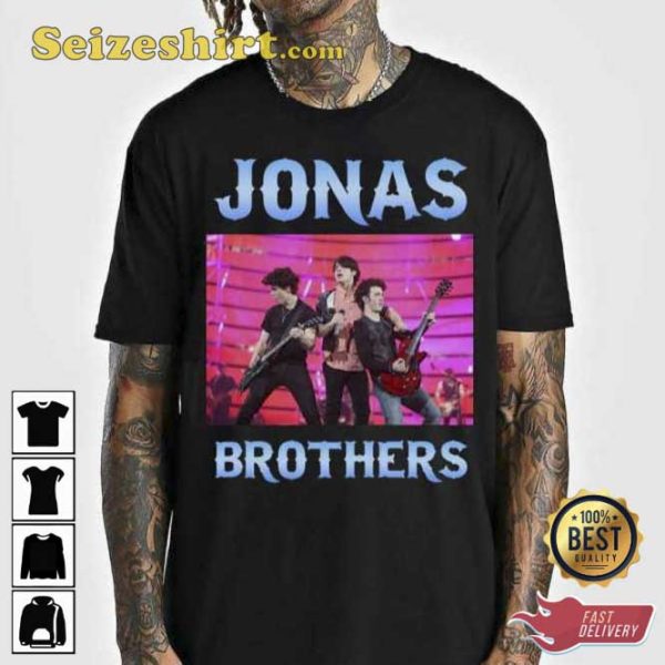 Vintage Jonas Brothers Concert Kevin, Joe, Nick Jonas T-Shirt