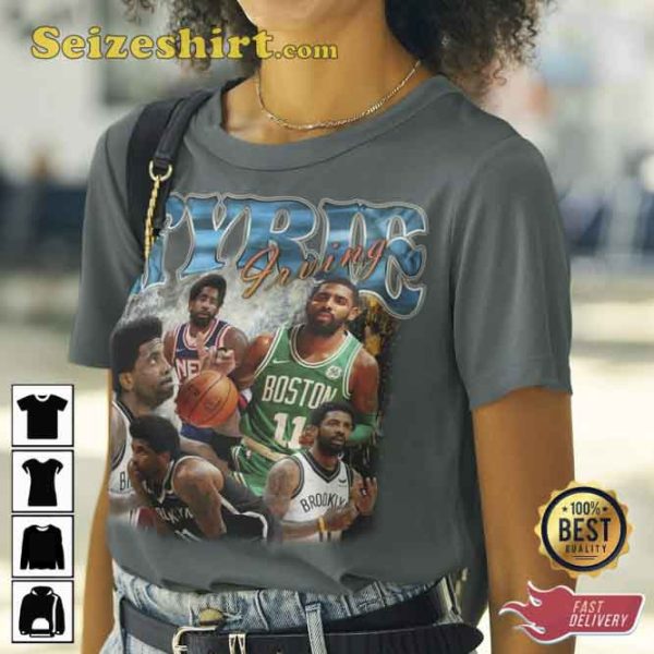 Vintage Kyrie Irving T-Shirt Gift For Him and Her