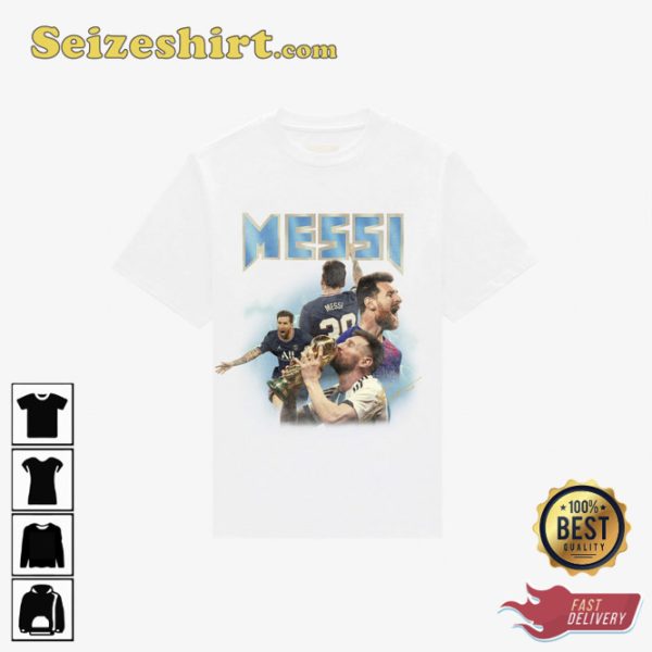 Vintage Lionel Messi Football Shirt