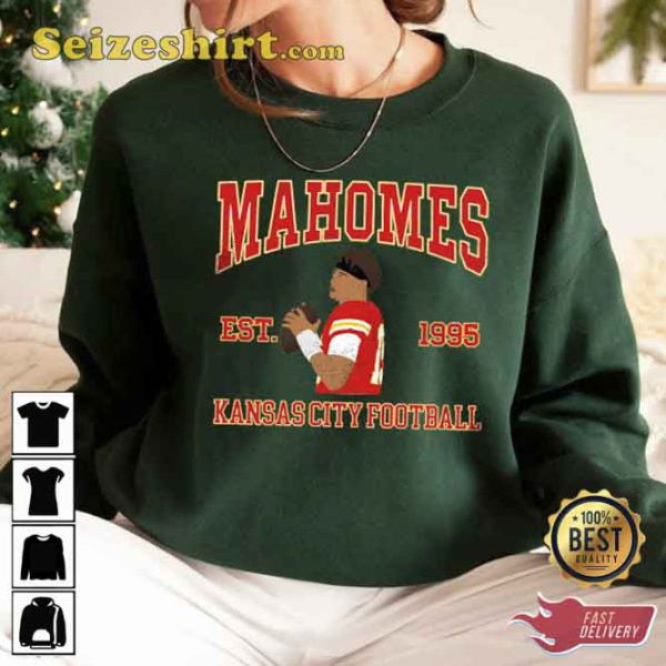 Vintage Patrick Mahomes KC Chiefs Football Sweatshirt