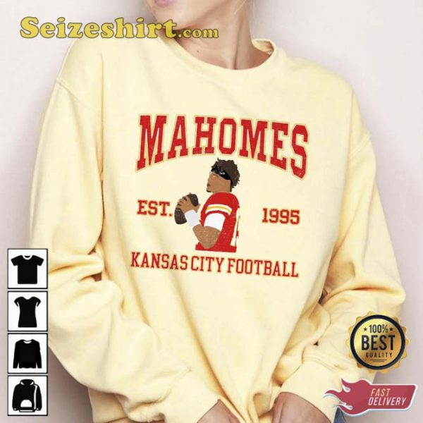 Vintage Patrick Mahomes KC Chiefs Football Sweatshirt