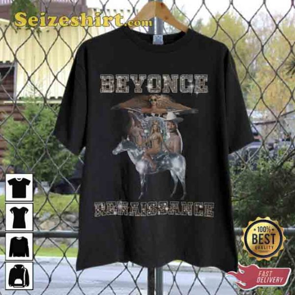 Vintage Renaissance Beyonce Tour Tee Shirt
