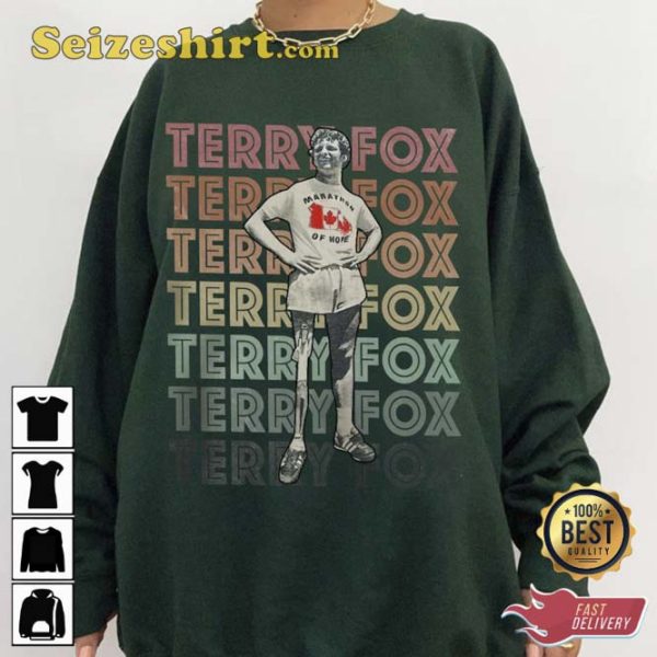 Vintage Ryan Reynolds Terry Fox Shirt