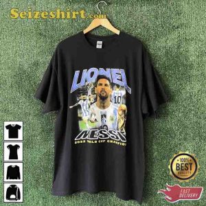 Vintage Style Lionel Messi 2022 World Cup Champion Tee