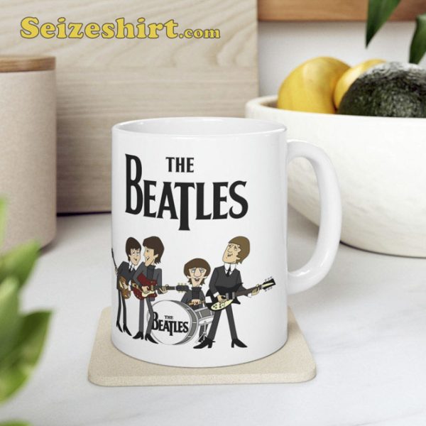 Vintage The Beatles Coffee Mug