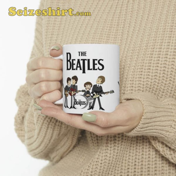 Vintage The Beatles Coffee Mug
