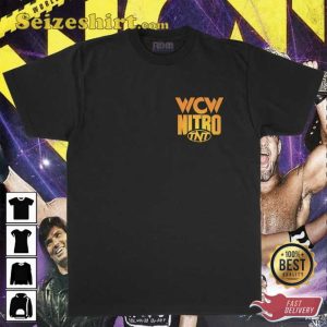 WCW Monday Night Nitro 90s Retro Vintage T-shirt