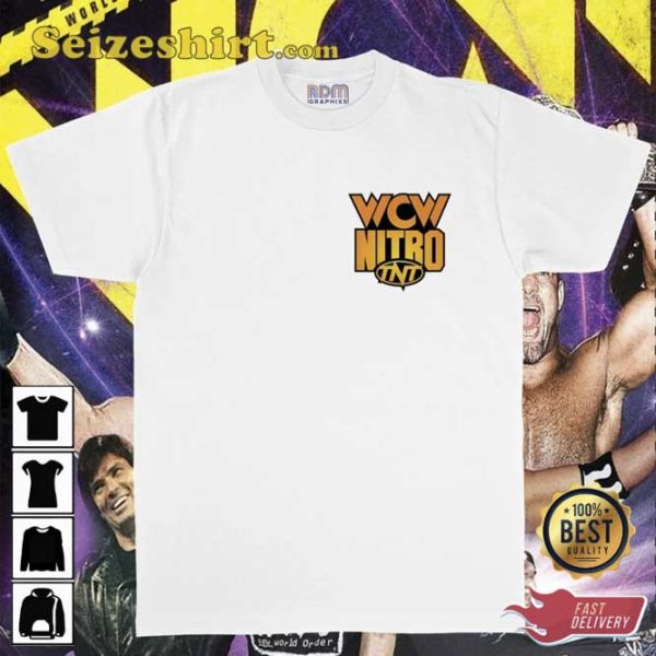 WCW Monday Night Nitro 90s Retro Vintage T-shirt