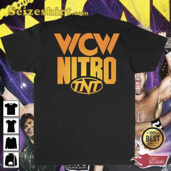 WCW Monday Night Nitro 90s Retro Vintage T-shirt