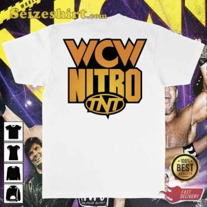 WCW Monday Night Nitro 90s Retro Vintage T-shirt