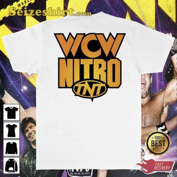 WCW Monday Night Nitro 90s Retro Vintage T-shirt