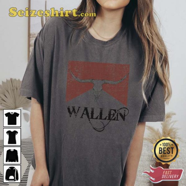 Wallen Bullhead Cowboy Girl Shirt