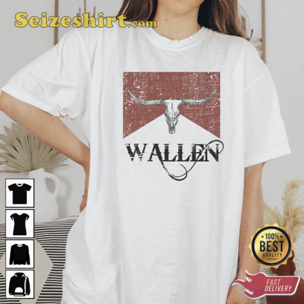 Wallen Bullhead Cowboy Girl Shirt