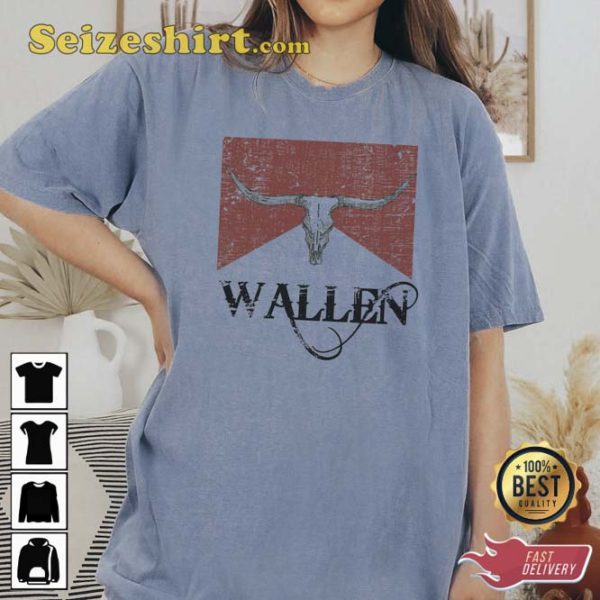 Wallen Bullhead Cowboy Girl Shirt