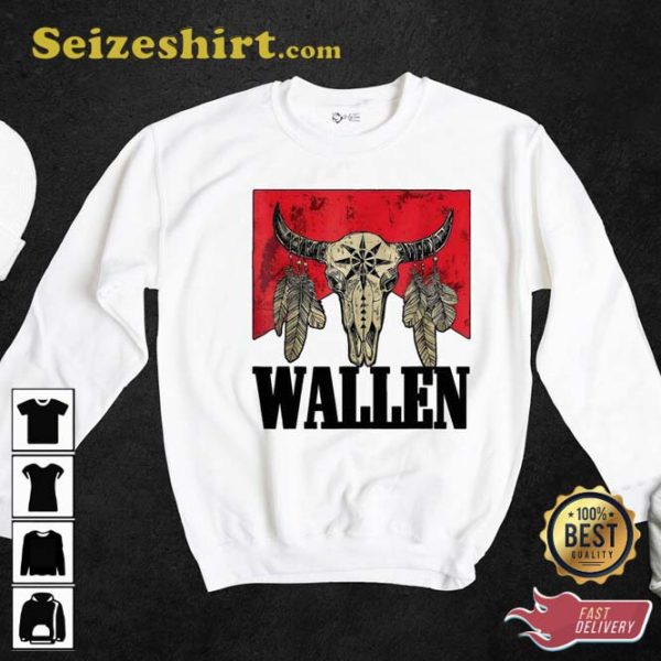 Wallen Skull Vintage Tee Shirt