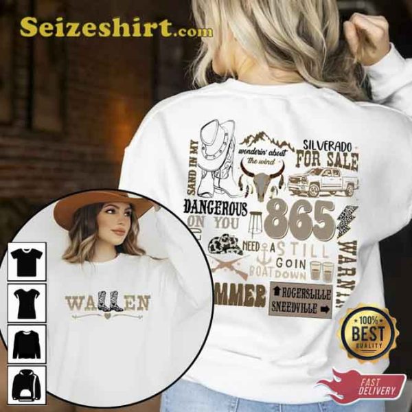 Morgan Wallen Western Two Side Unisex Sweatshirt