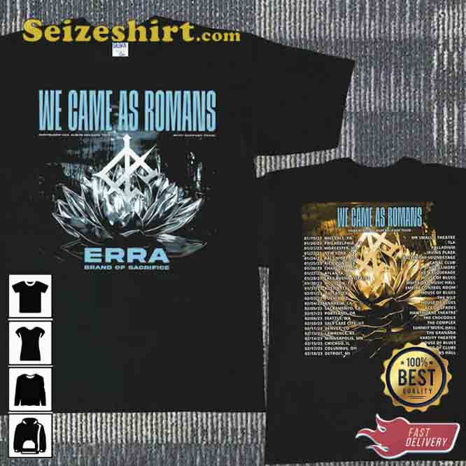 We Came As Romans Darkbloom Tour 2023 Shirt