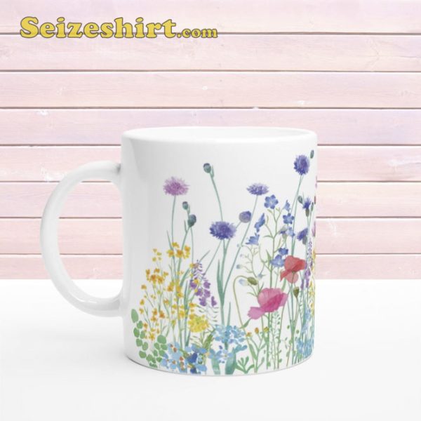 Wildflower Floral Coffee Mug