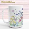 Wildflower Floral Coffee Mug