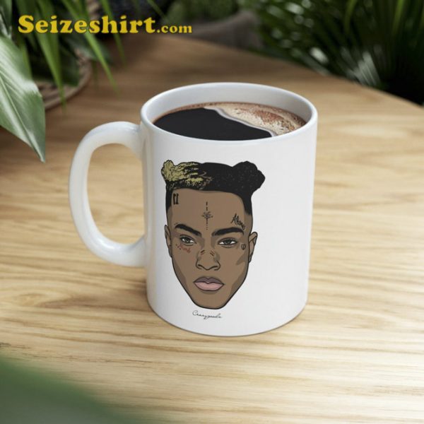 XXXTentacion Inspired Ceramic Mug Hip Hop Icon Fan Gift