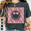 Xoxo Valentines Day Retro Smile Face Love Vibe Unisex Short Sleeve T-Shirt
