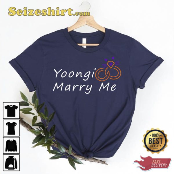 Yoongi Marry Me Concert T-Shirt