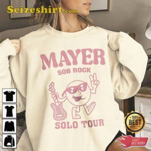 2 Side John Mayer Solo Tour 2023 Music Shirt Gift For Fan