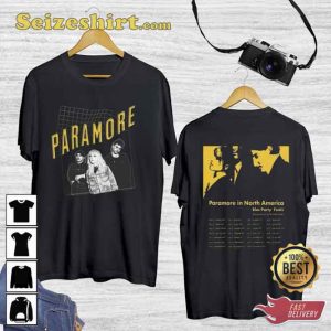 2 Side Paramore In North America Tour Crewneck Shirt