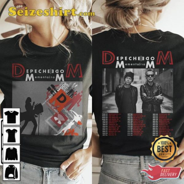 Depeche Mode Memento Mori World Tour 2023 Tee