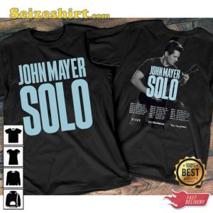 2023 John Mayer Solo Rock Tour Shirt Gift for Fan