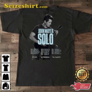 2023 John Mayer Solo Rock Tour Shirt Gift for Fan