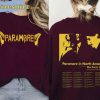 2023 Music World Tour Paramore 2 Side Shirt