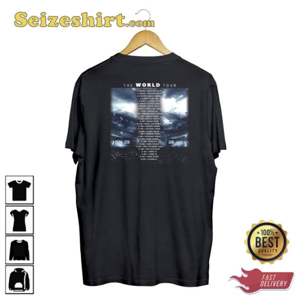 2023 The World Tour Def Leppard Motley Crue T-Shirt