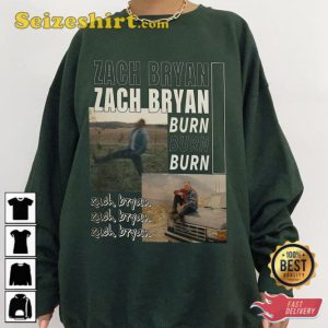 2023 Zach Bryan North American Tour Music Shirt