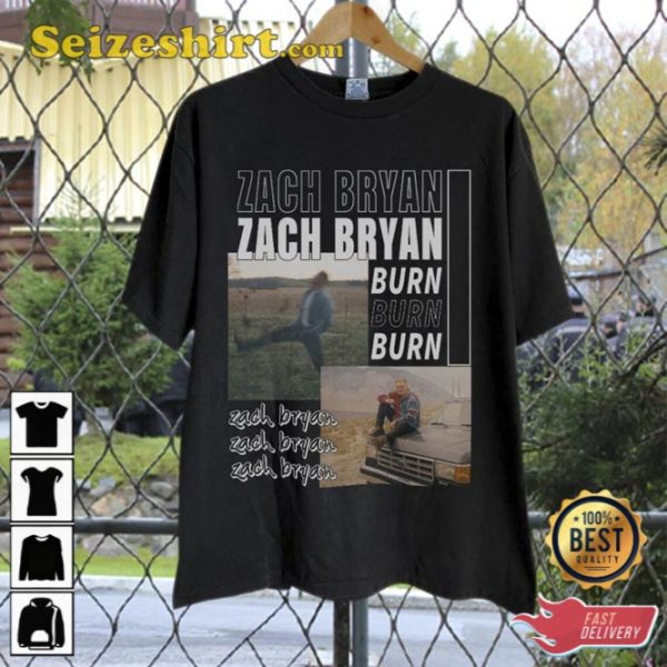 2023 Zach Bryan North American Tour Music Shirt