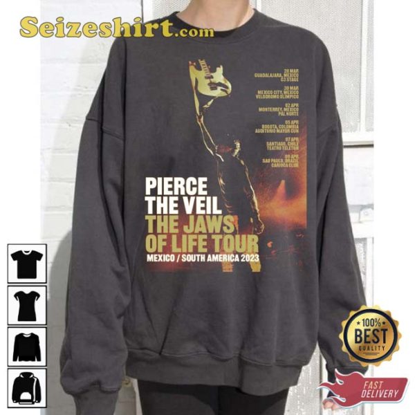 2023 Pierce The Veil Jaws Of Life Tour Sweatshirt